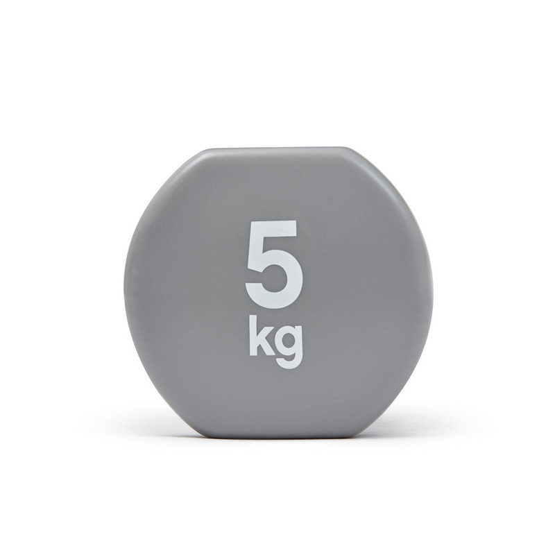 Гантели Dumbbells Reebok RAWT-16155 серые, по 5 кг