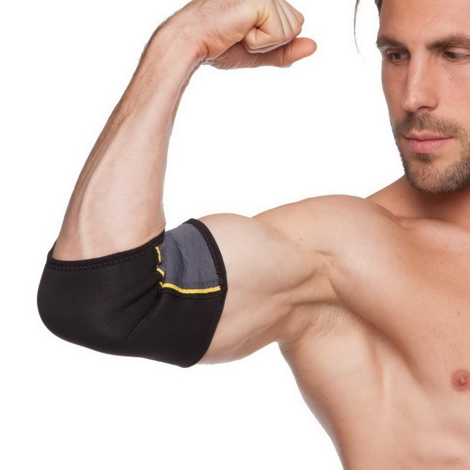 Налокотник эластичный MUTE Gemini Sport GMT-9026 черный