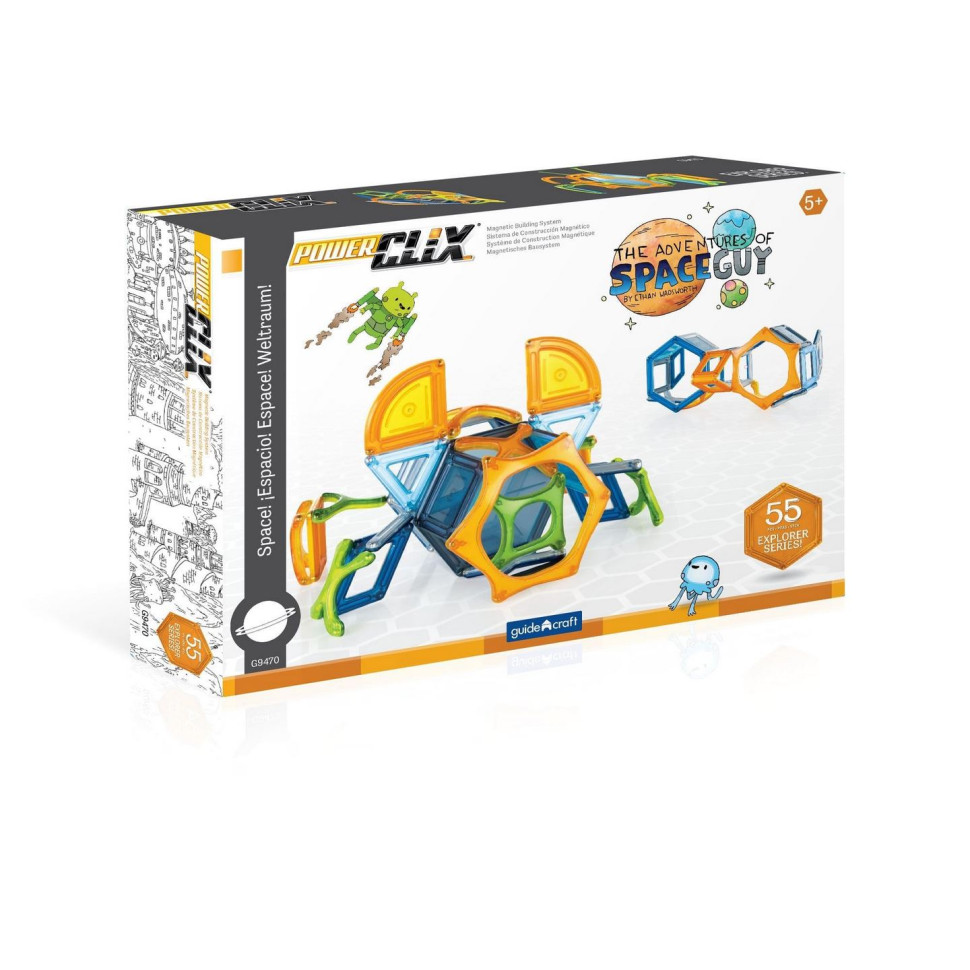 Магнітний конструктор PowerClix Explorer Series 