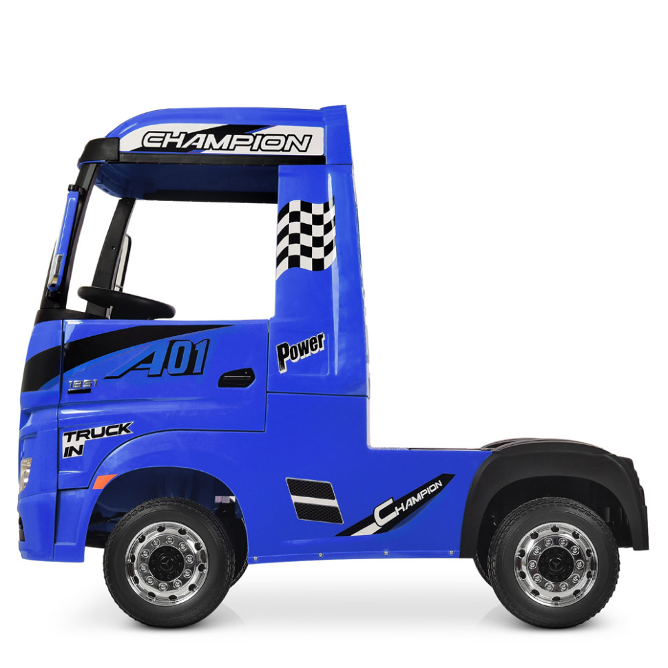 Дитячий електромобіль Вантажівка Bambi M 4208EBLR-4 Mercedes-Benz до 30 кг