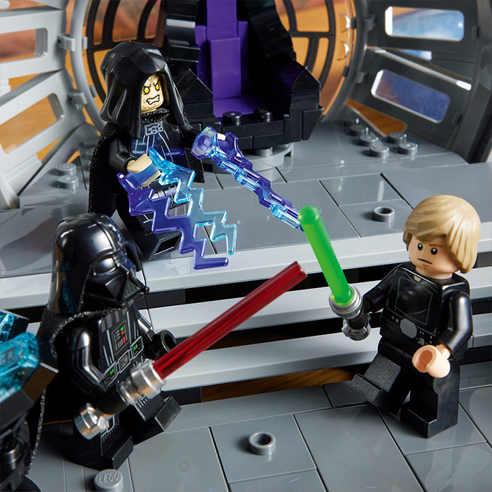 Конструктор LEGO Star Wars™ Диорама: Тронный зал императора 75352, 807 деталей