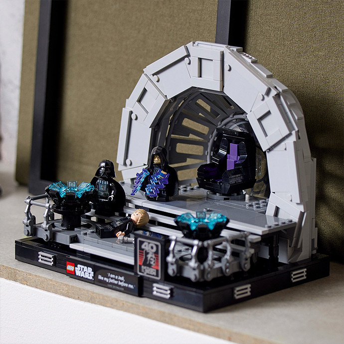Конструктор LEGO Star Wars™ Диорама: Тронный зал императора 75352, 807 деталей