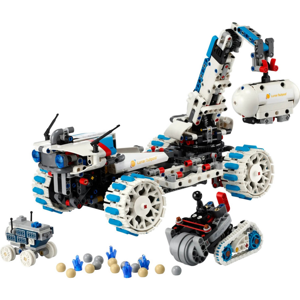 Конструктор Technic Лунный модуль Lunar Outpost. Космический корабль LEGO 42211, 1082 детали