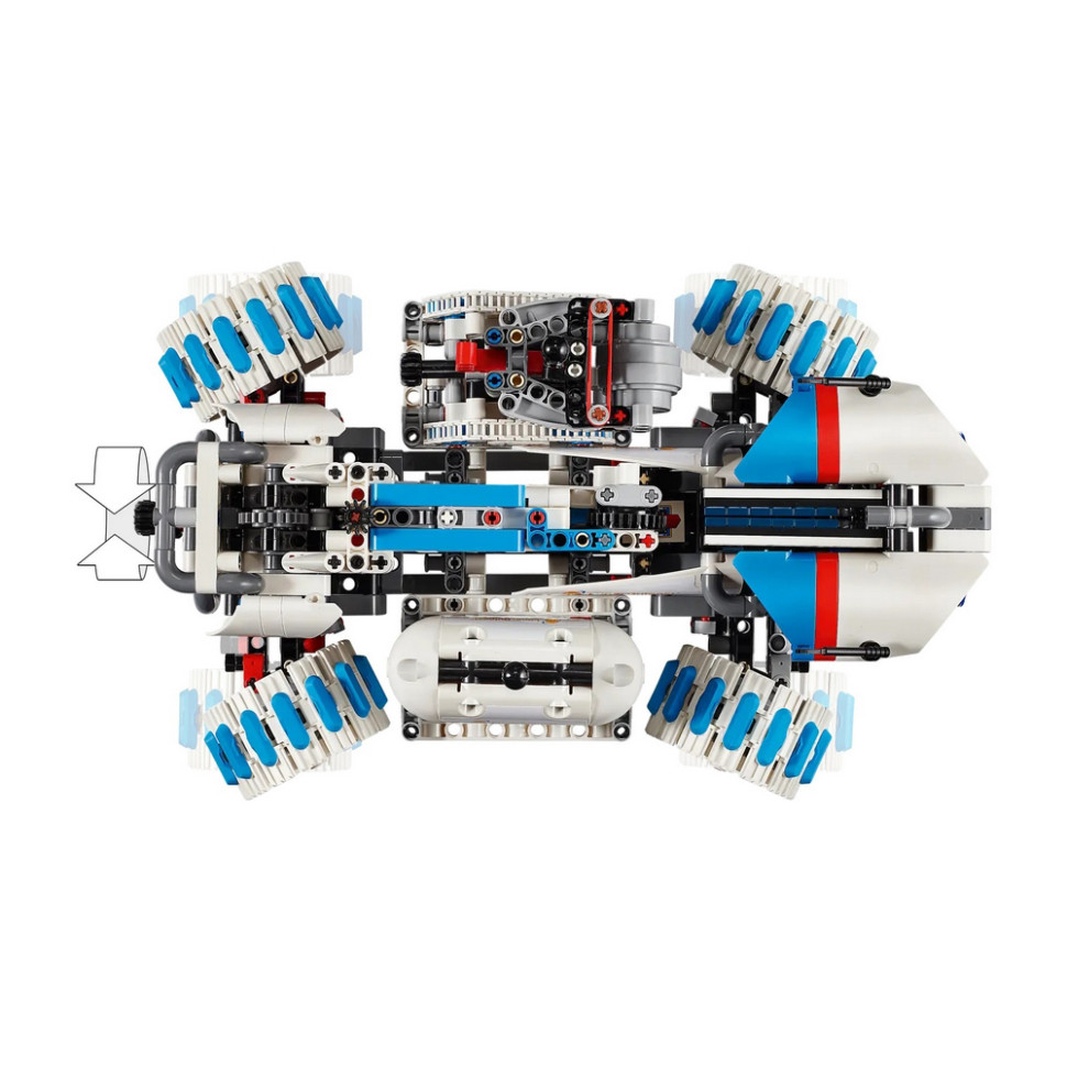 Конструктор Technic Лунный модуль Lunar Outpost. Космический корабль LEGO 42211, 1082 детали