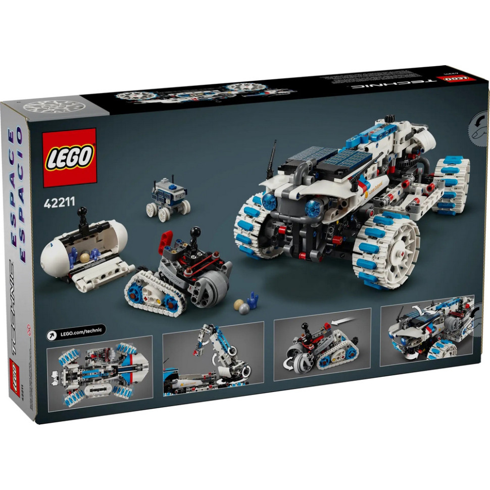 Конструктор Technic Лунный модуль Lunar Outpost. Космический корабль LEGO 42211, 1082 детали