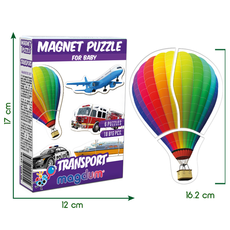 Набір магнітів Baby puzzle