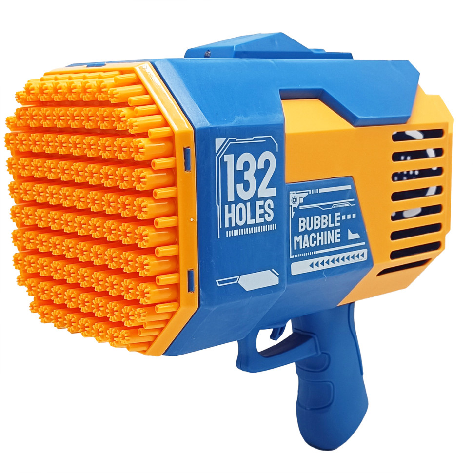 Генератор мильних бульбашок Bubble Gun Bambi КВ1141-Blue, світло