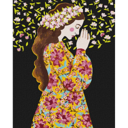 Картина за номерами "Віра" ©olena.papka Ідейка KHO2606, 40х50 см
