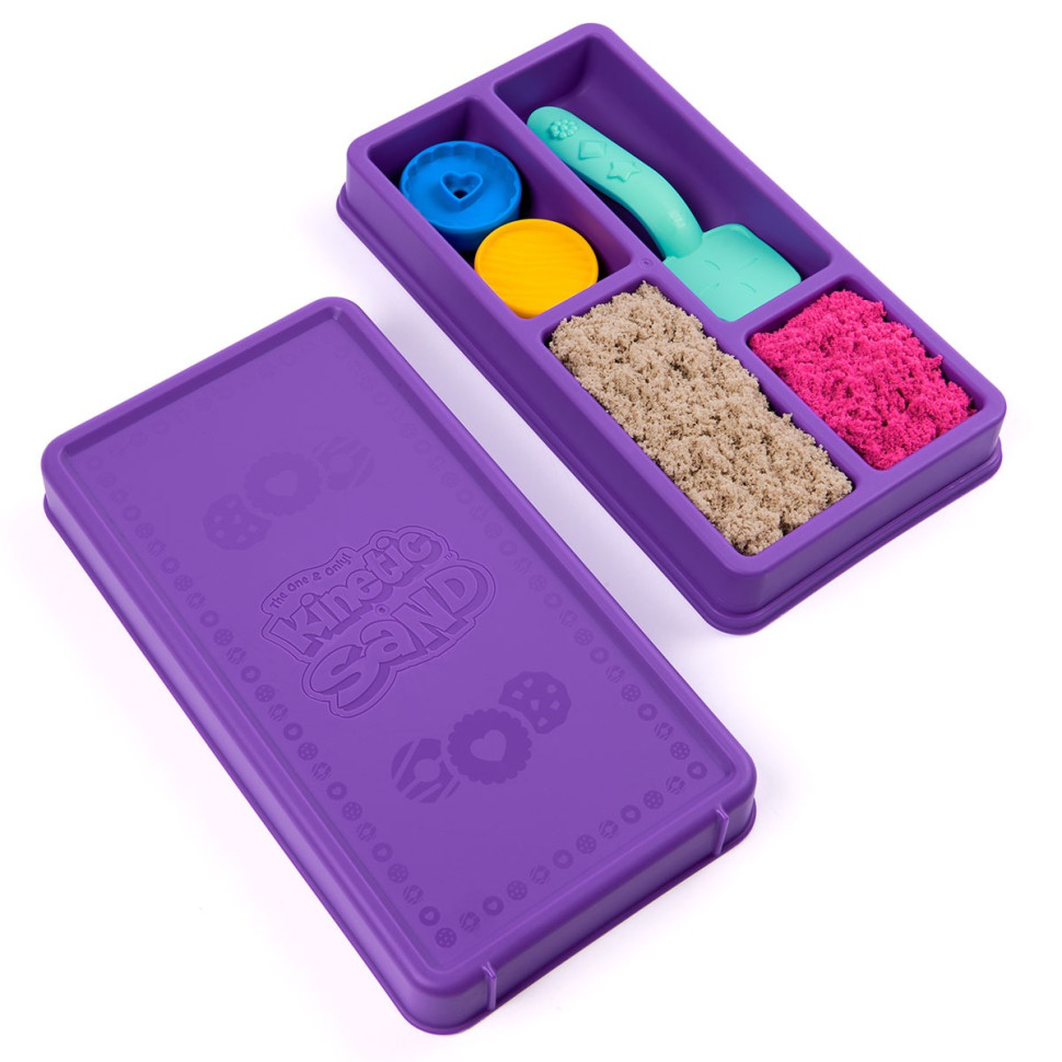 Набор песка для детского творчества Цветное печенье Kinetic Sand 71678