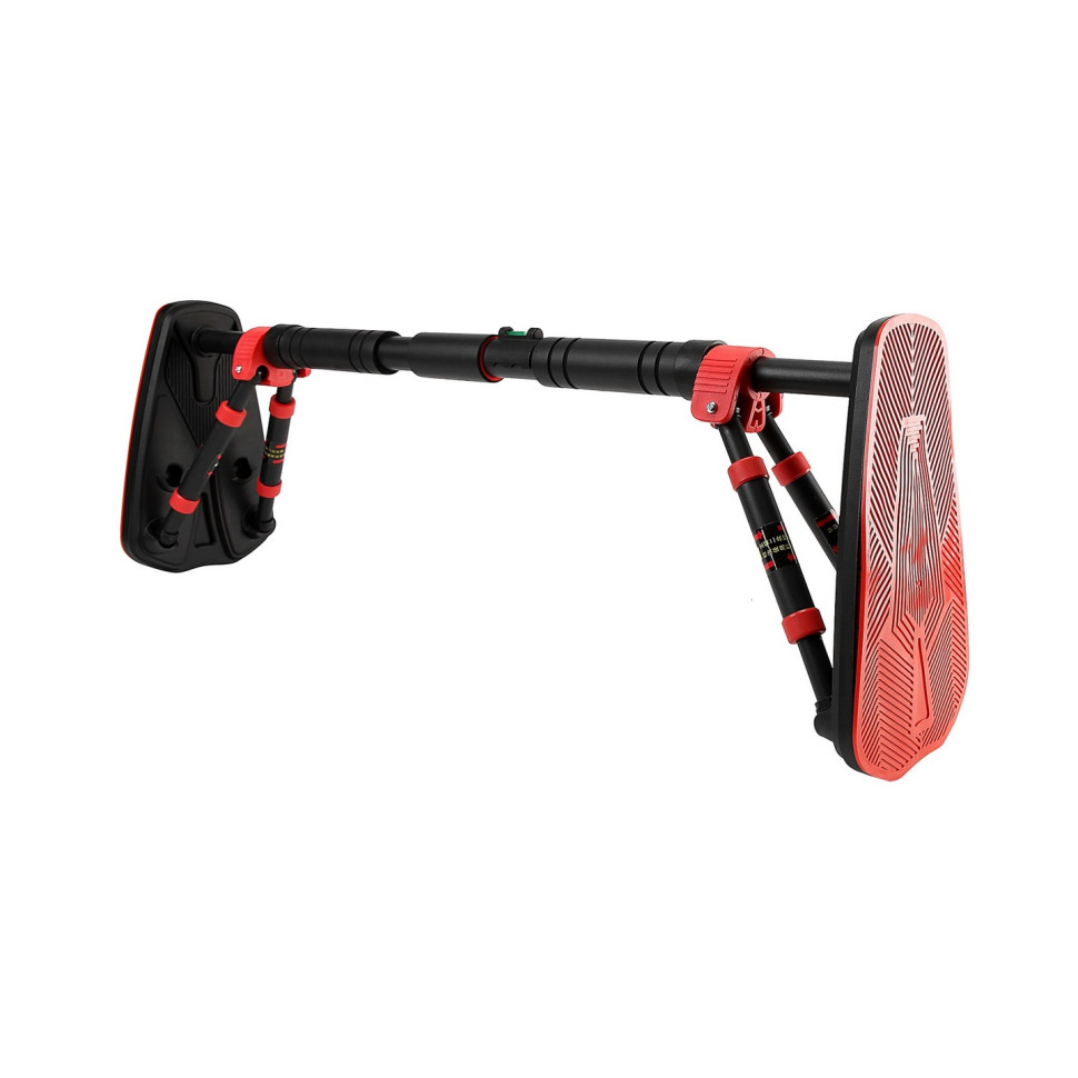 Турнік розсувний Elite+ Cornix XR-0294 Black/Red, розмір 80 х 120 см