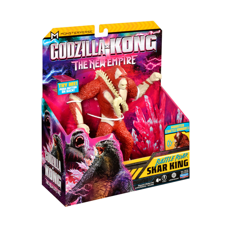 Ігрова Фігурка Скар Кінг готовий до бою Godzilla vs. Kong 35508G зі звуком