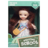 Детская кукла "Welcome School" Bambi YL605-7/9/10 с сумочкой