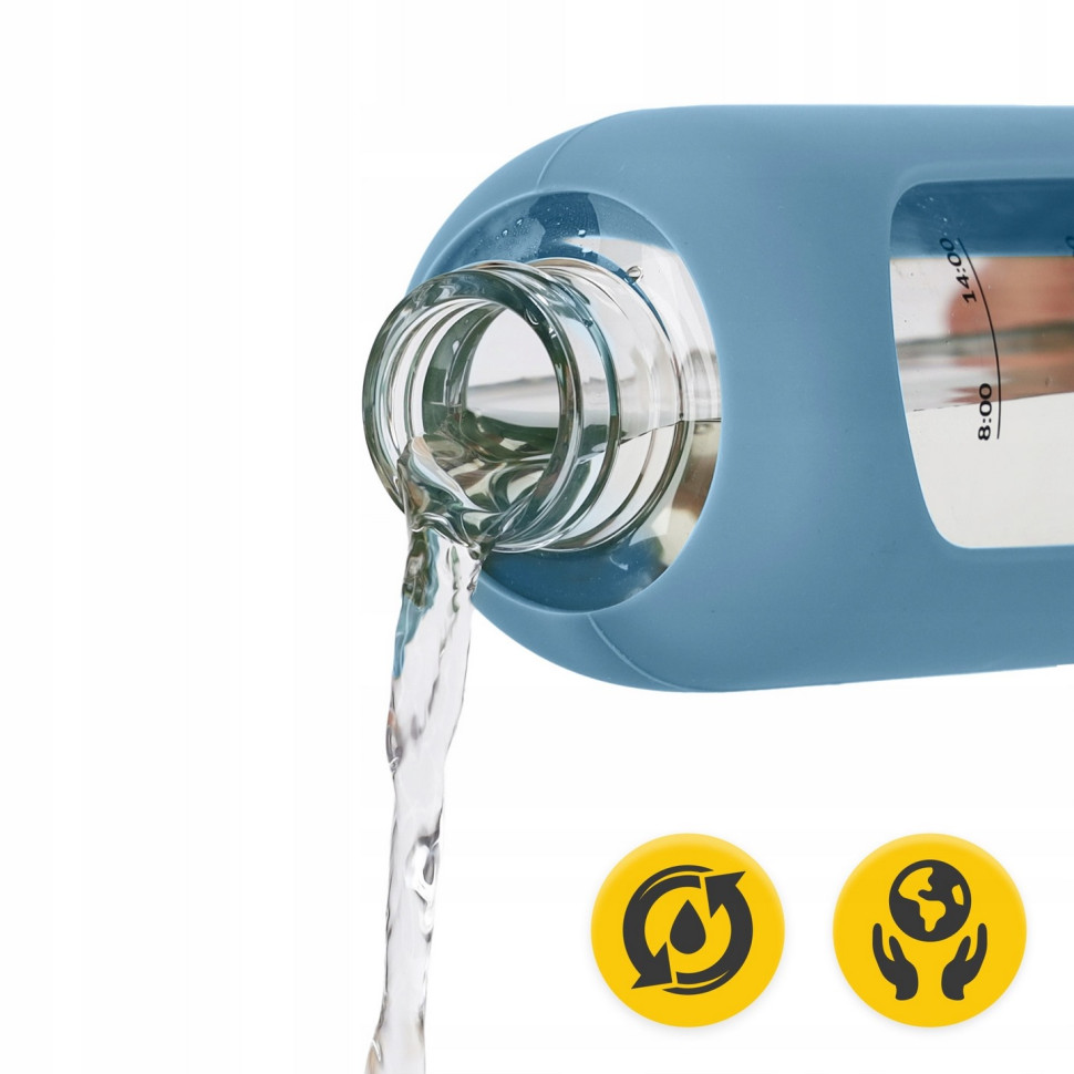 Пляшка для води спортивна 4FIZJO P-5905973404181 Blue 750 мл