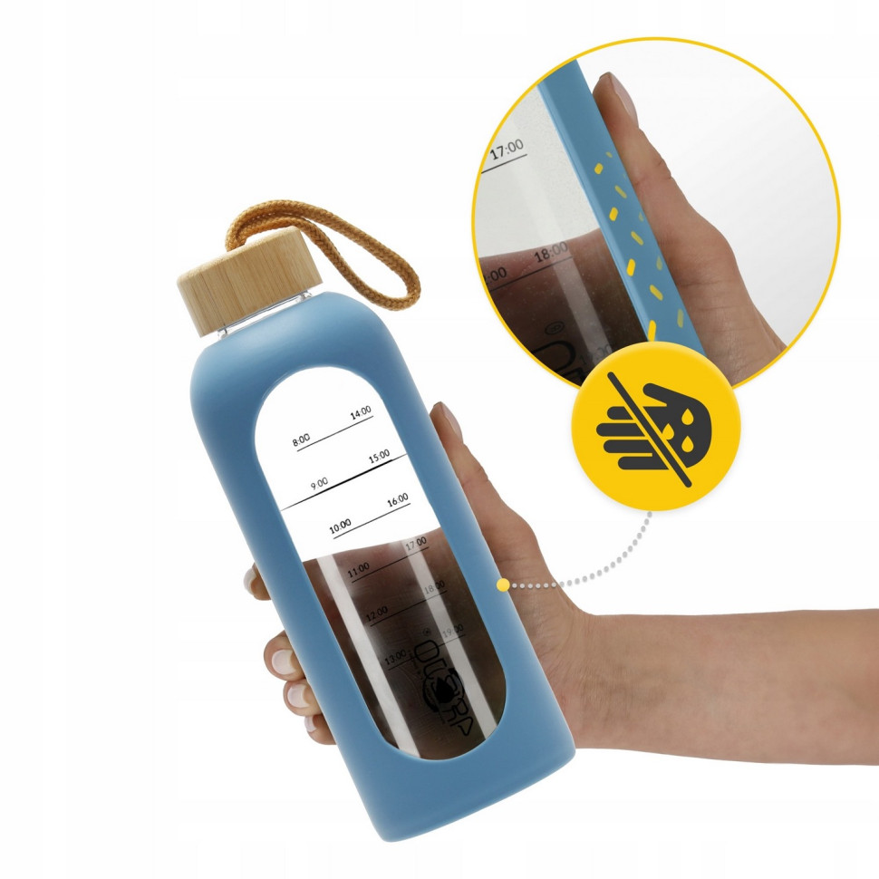 Пляшка для води спортивна 4FIZJO P-5905973404181 Blue 750 мл