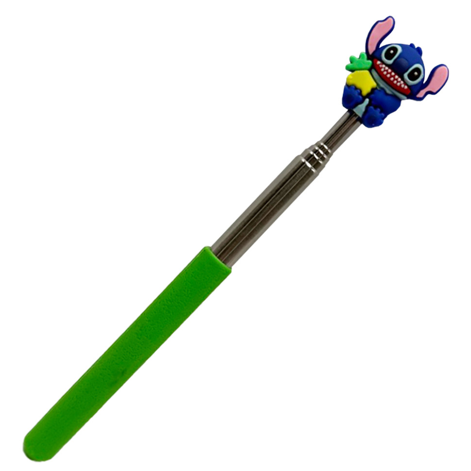 Телескопічна указка палець Стіч Bambi 76008P(Green-1) довжина 68 см