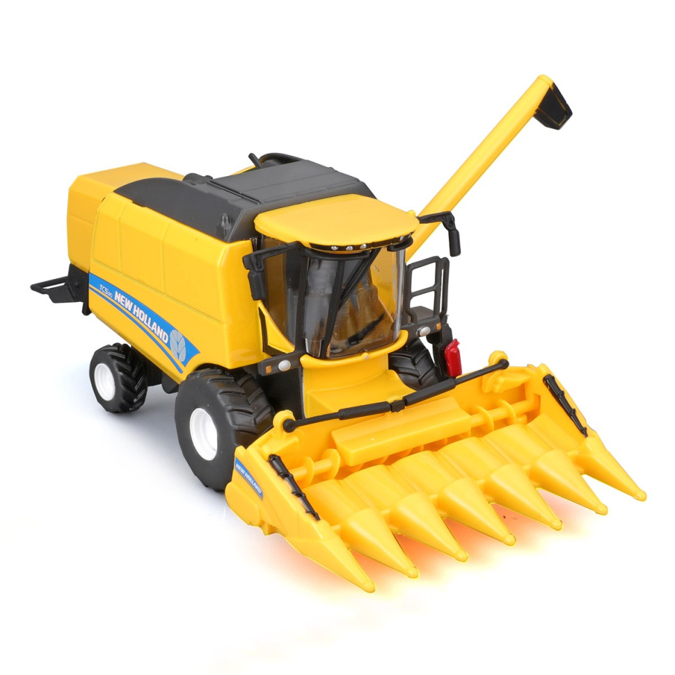 Автомодель комбайн ЗЕРНОЗБИРАЛЬНИЙ NEW HOLLAND TC5.90 Bburago 18-31722 (1:24)
