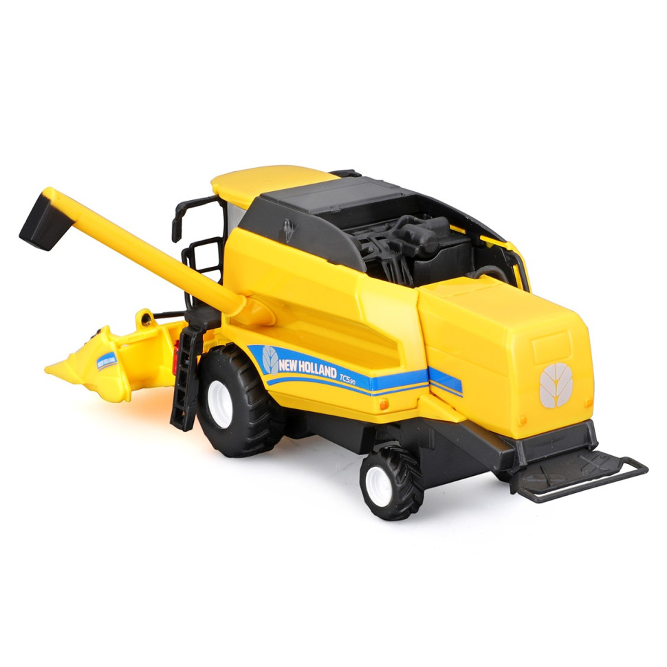 Автомодель комбайн ЗЕРНОЗБИРАЛЬНИЙ NEW HOLLAND TC5.90 Bburago 18-31722 (1:24)