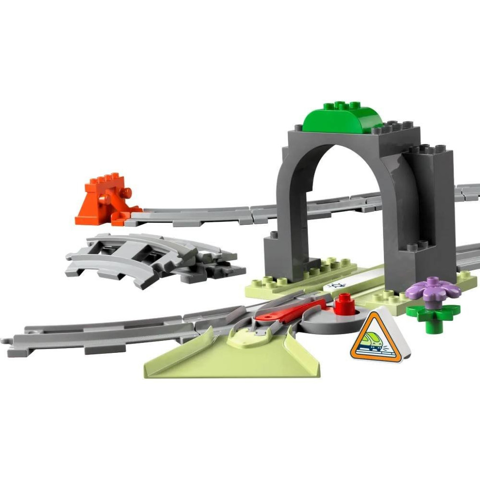 Конструктор Додатковий набір. Залізничний тунель і коліїї LEGO 10425, 20 деталей