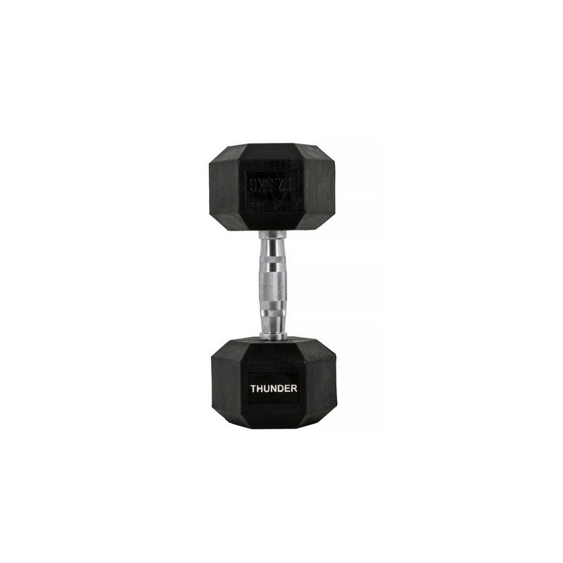 Гантель шестигранная Thunder HEXAGONAL-DUMBBELLS-12,5K 12,5 кг