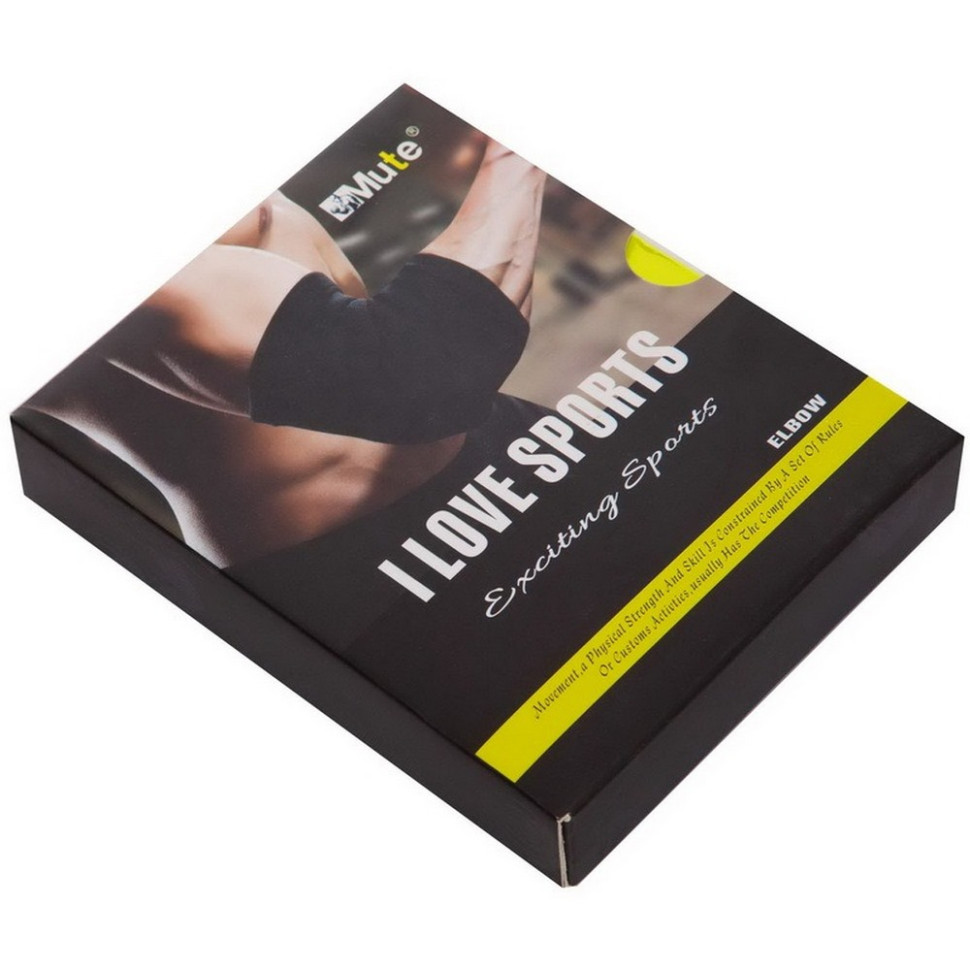 Налокотник эластичный MUTE Gemini Sport GMT-9059 черный