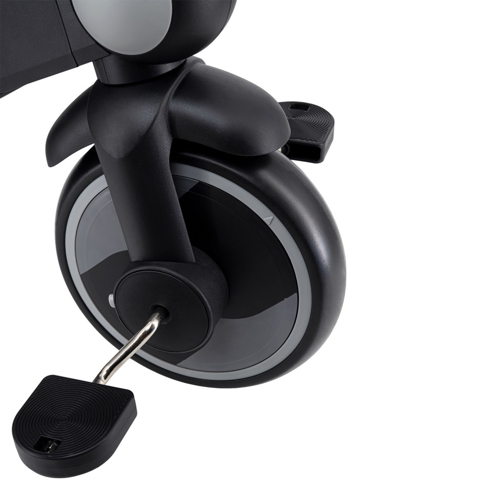 Детский трехколесный велосипед 4 в 1 SOLIVIA MoMi ROTR00017 grey