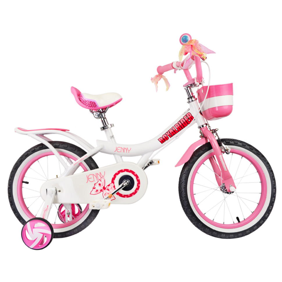 Детский велосипед Princess Jenny Girl Steel Royal Baby RB20-4 R розовый