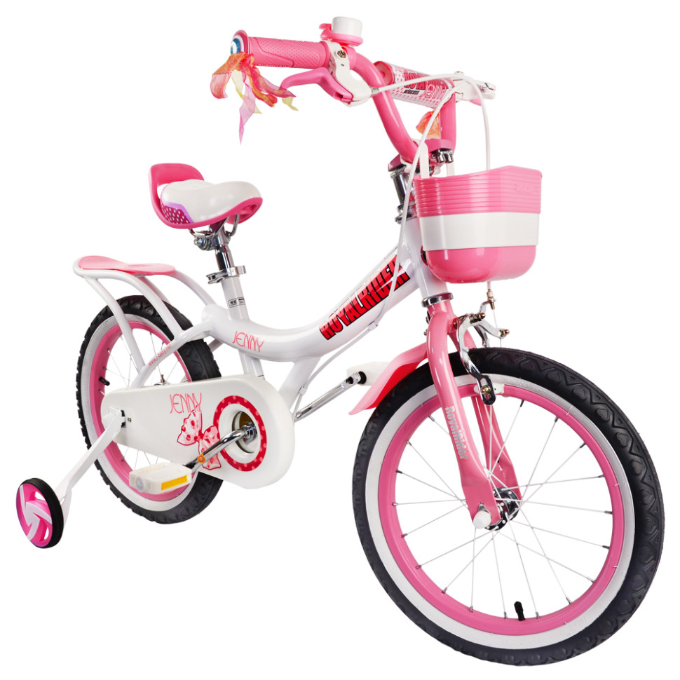 Детский велосипед Princess Jenny Girl Steel Royal Baby RB20-4 R розовый
