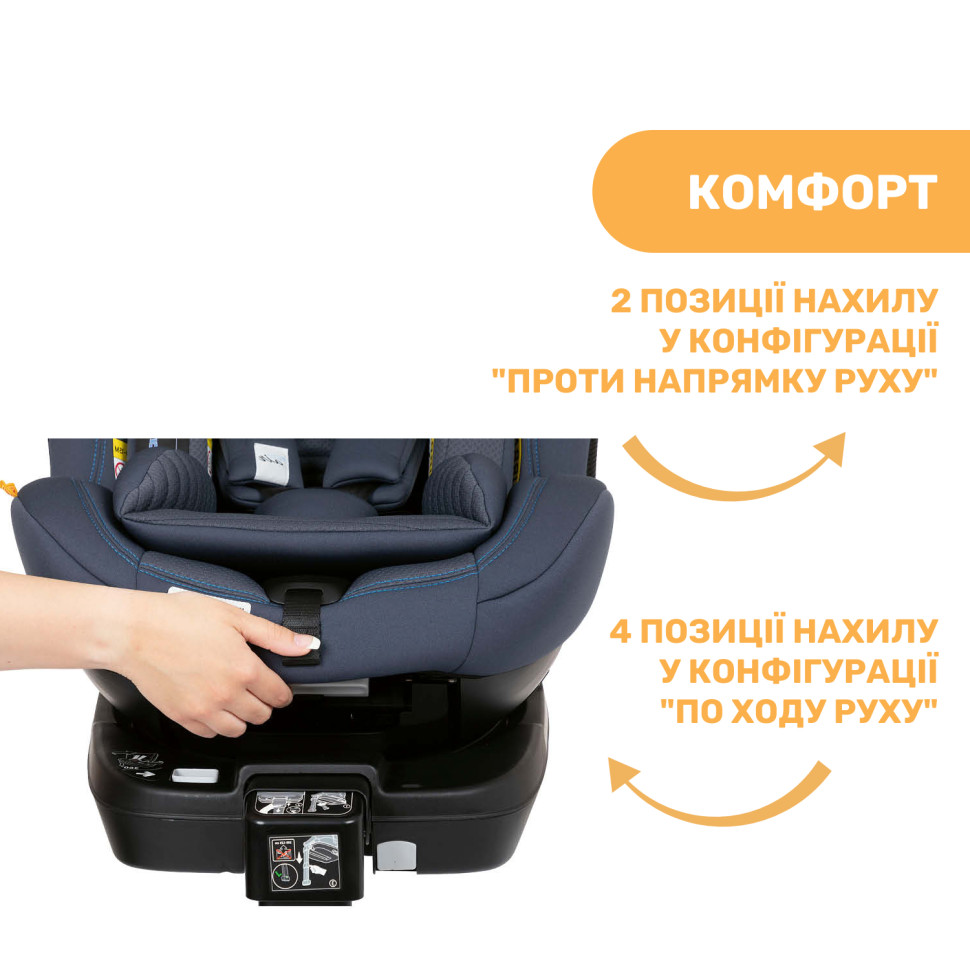 Автомобильное детское кресло Seat3Fit Air i-Size Chicco 79879.87 группа 0+/1/2