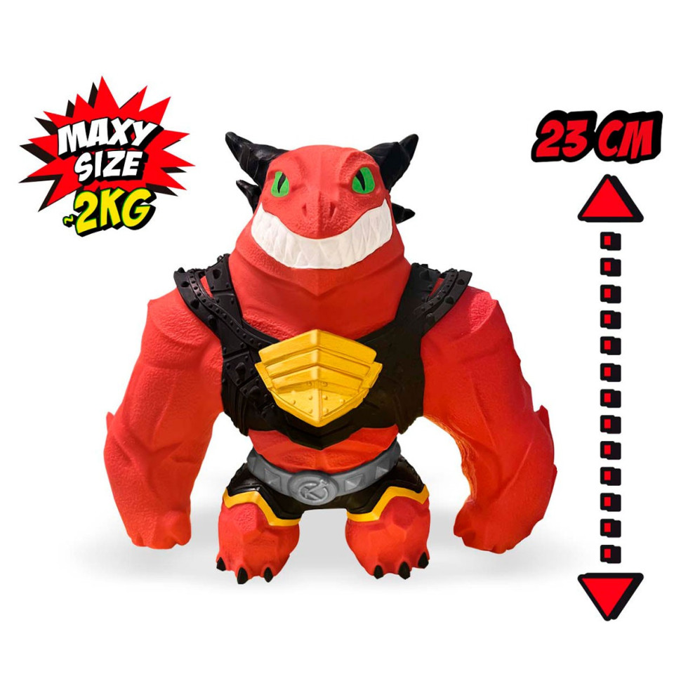 Стретч-игрушка «Красный Дракон» Elastikorps MAX-REDGALL серии «Maxy Fighter 3: Extra Force»