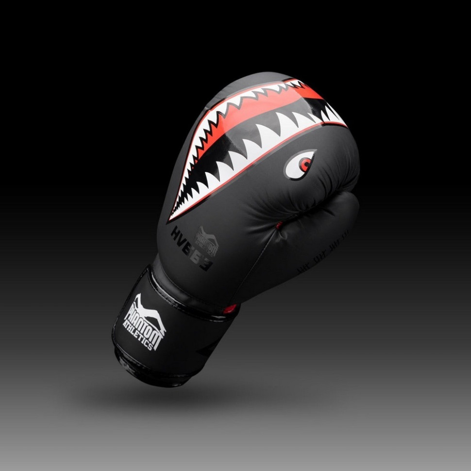 Боксерские перчатки Fight Squad Schwarz Phantom PHBG2216-16 Black 16 унций