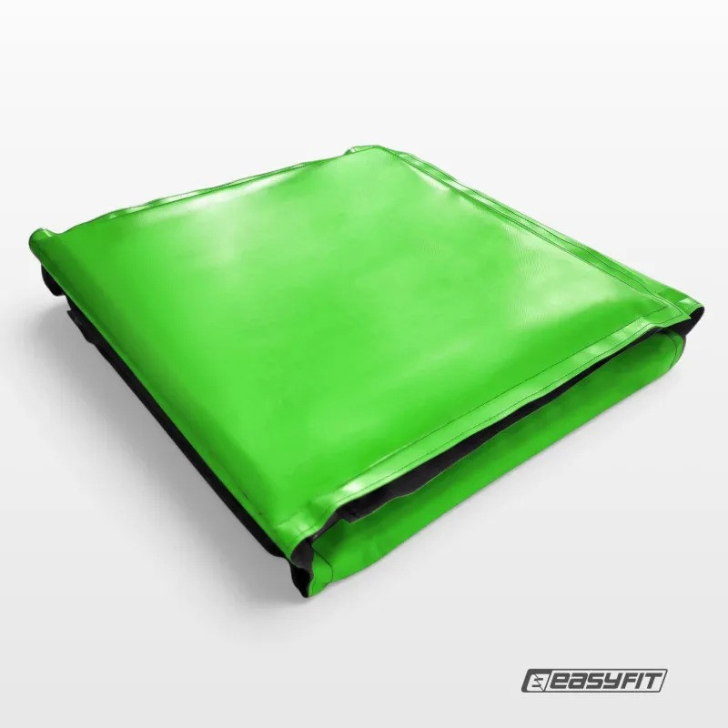 Кросс-мат спортивный для прыжков EasyFit EF-mat-GN, складной, зеленый