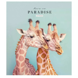 Зошит загальний "Love in paradise" Школярик 036-3256L-4 у лінію, 36 аркушів