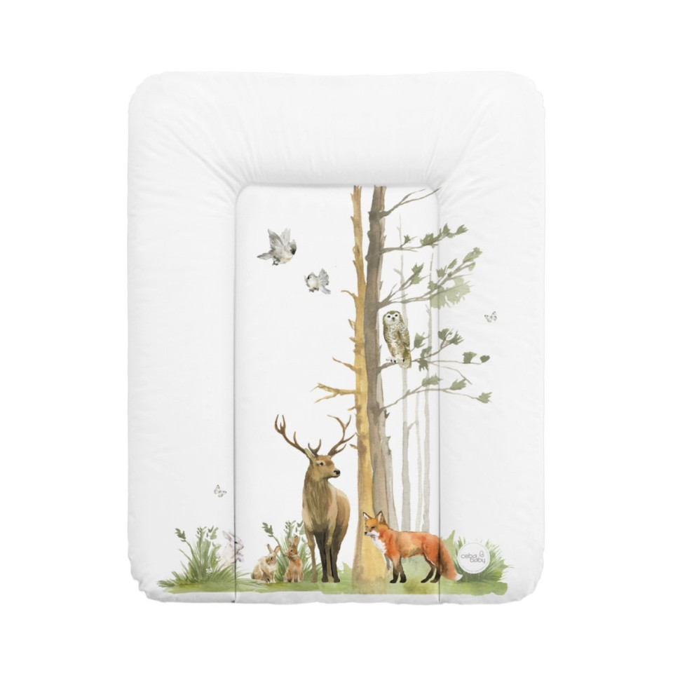Пеленальный матрас Basic Woodland Ceba Baby W-143-000-724, 50 х 70 см