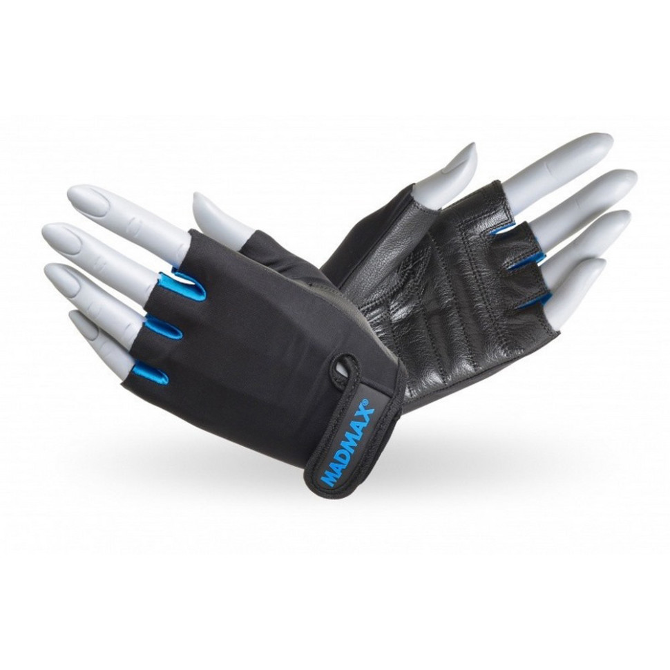 Перчатки для фитнеса Rainbow MadMax MFG-251-TRQ_S, Turquoise, S 16-17,5 см