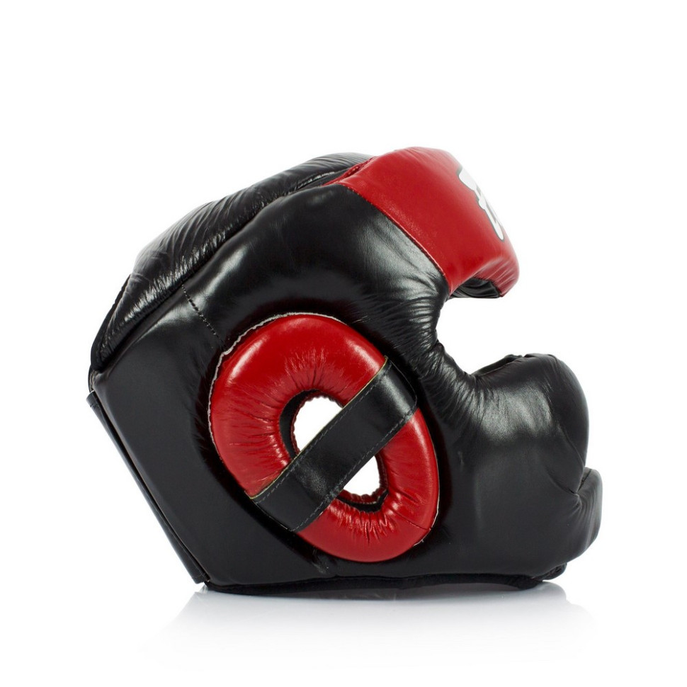 Боксерский шлем HG13 Fairtex HG13_L_Black/Red, Black/Red, размер L