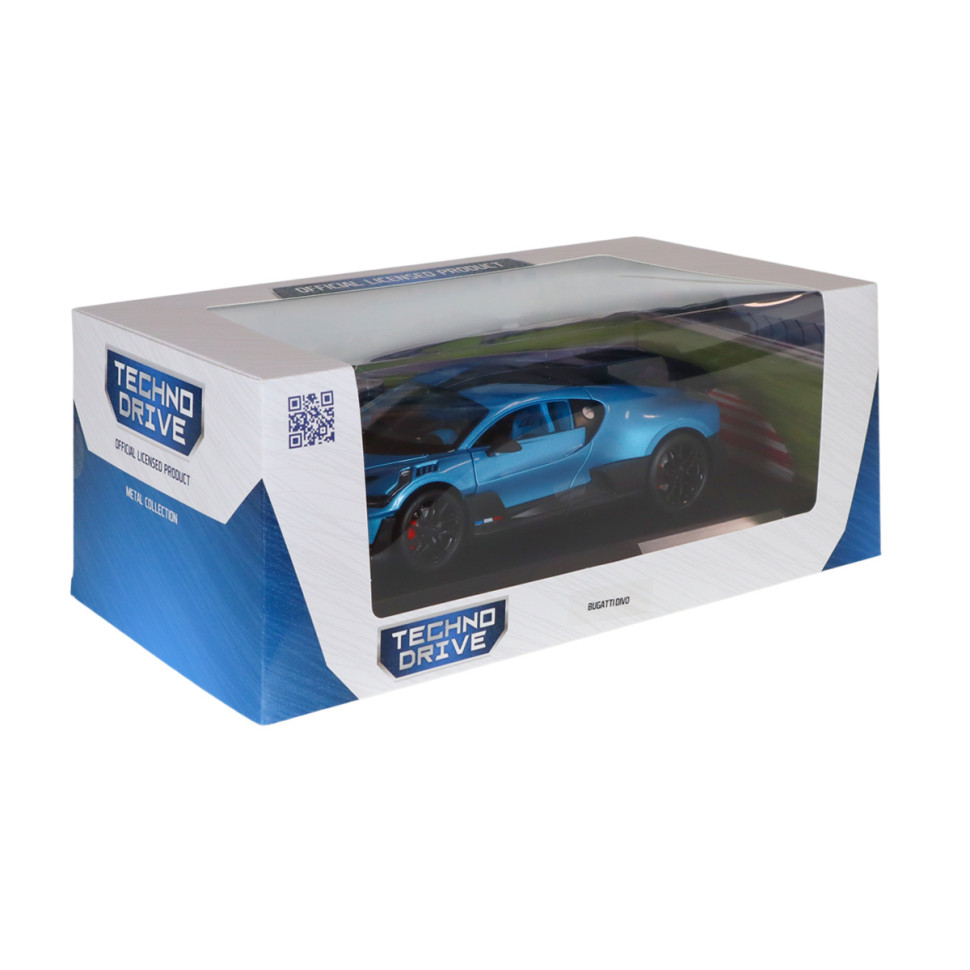 Дитяча автомодель Bugatti Divo TechnoDrive 250939BDBL синій, 1:18