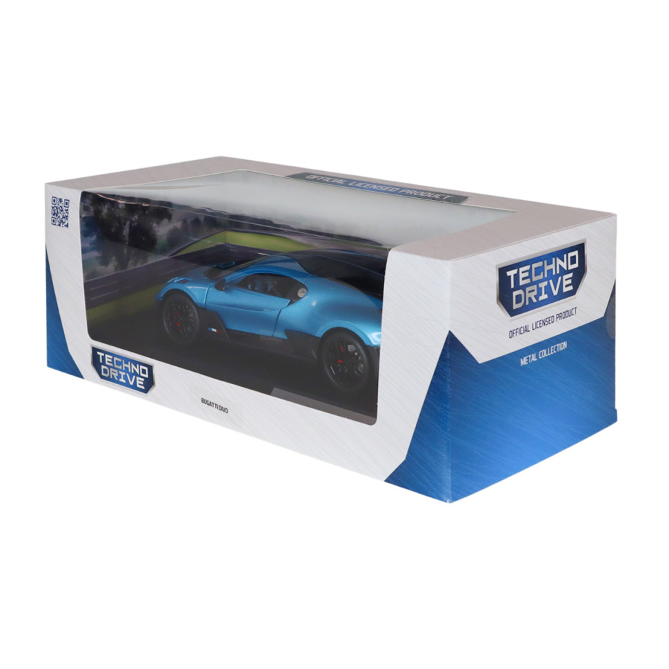 Дитяча автомодель Bugatti Divo TechnoDrive 250939BDBL синій, 1:18