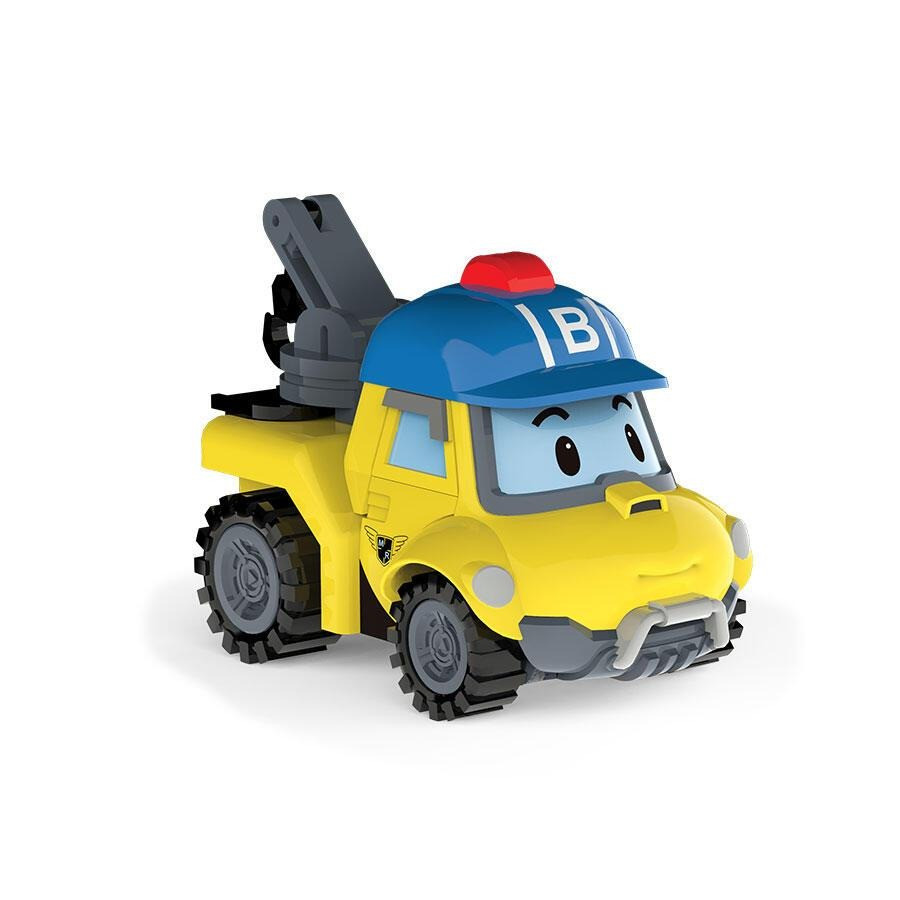 Дитячий іграшковий трансформер-машинка Робокар БАККІ Roi Visual MRT-0655 10 см