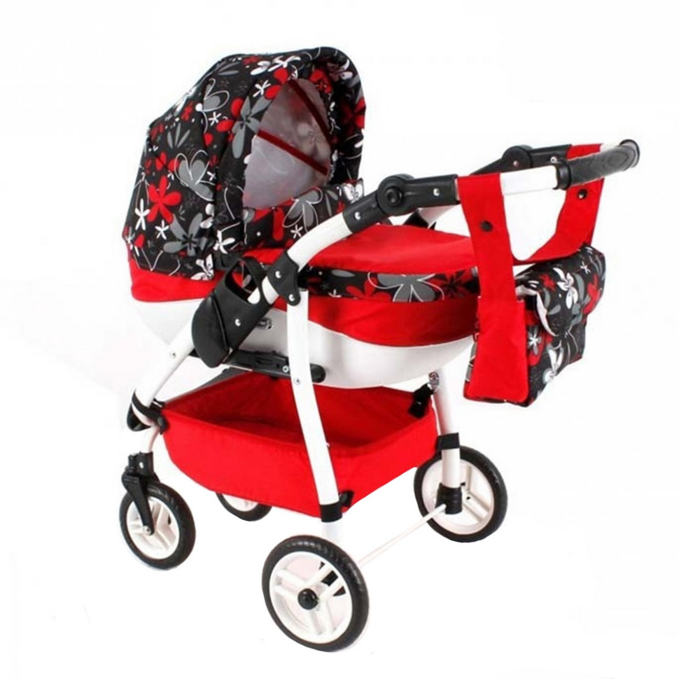 Детская коляска для куклы Lily Sport Adbor LS-18 регулируемая ручка