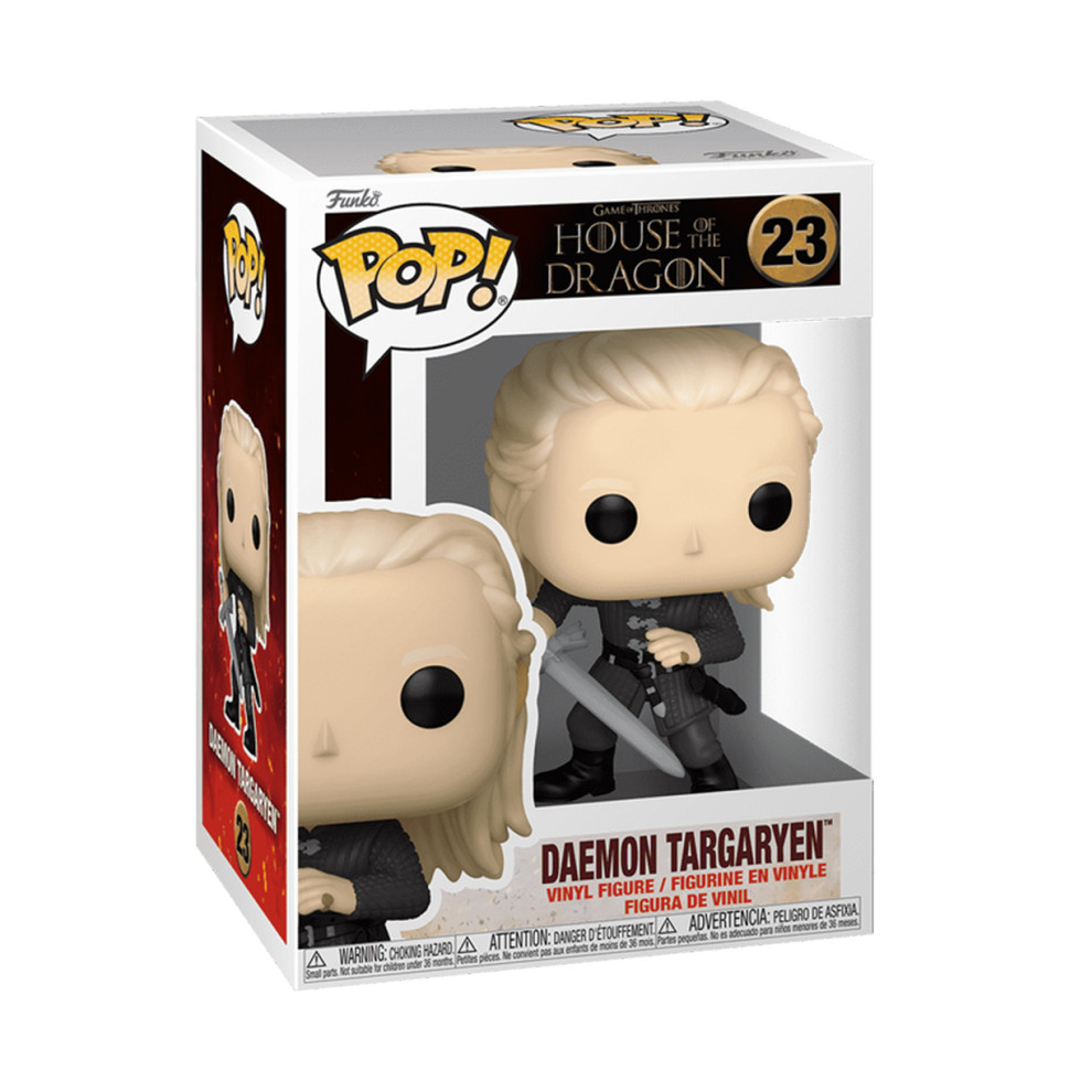 Ігрова фігурка Деймон Тарґарієн з мечем Funko POP! 83464 серії 