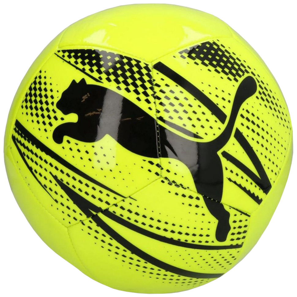 Мяч футбольный ATTACANTO Graphic Puma 084073-19-4 желто-черный № 4