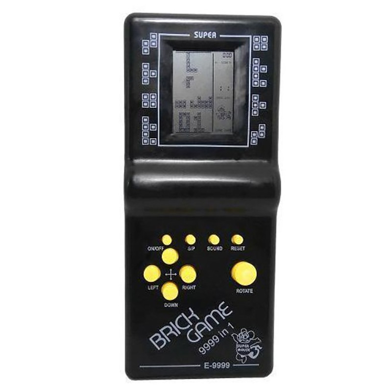 Интерактивная игрушка Тетрис Bambi Е 9999(Black) 9999 игр, черный