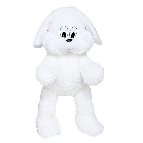 М'яка іграшка зайка Сніжок 65 см білий ЗСн2-бел по цене 362 грн.