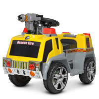 Детский электромобиль Bambi ZPV119AR-6 пожарная машина