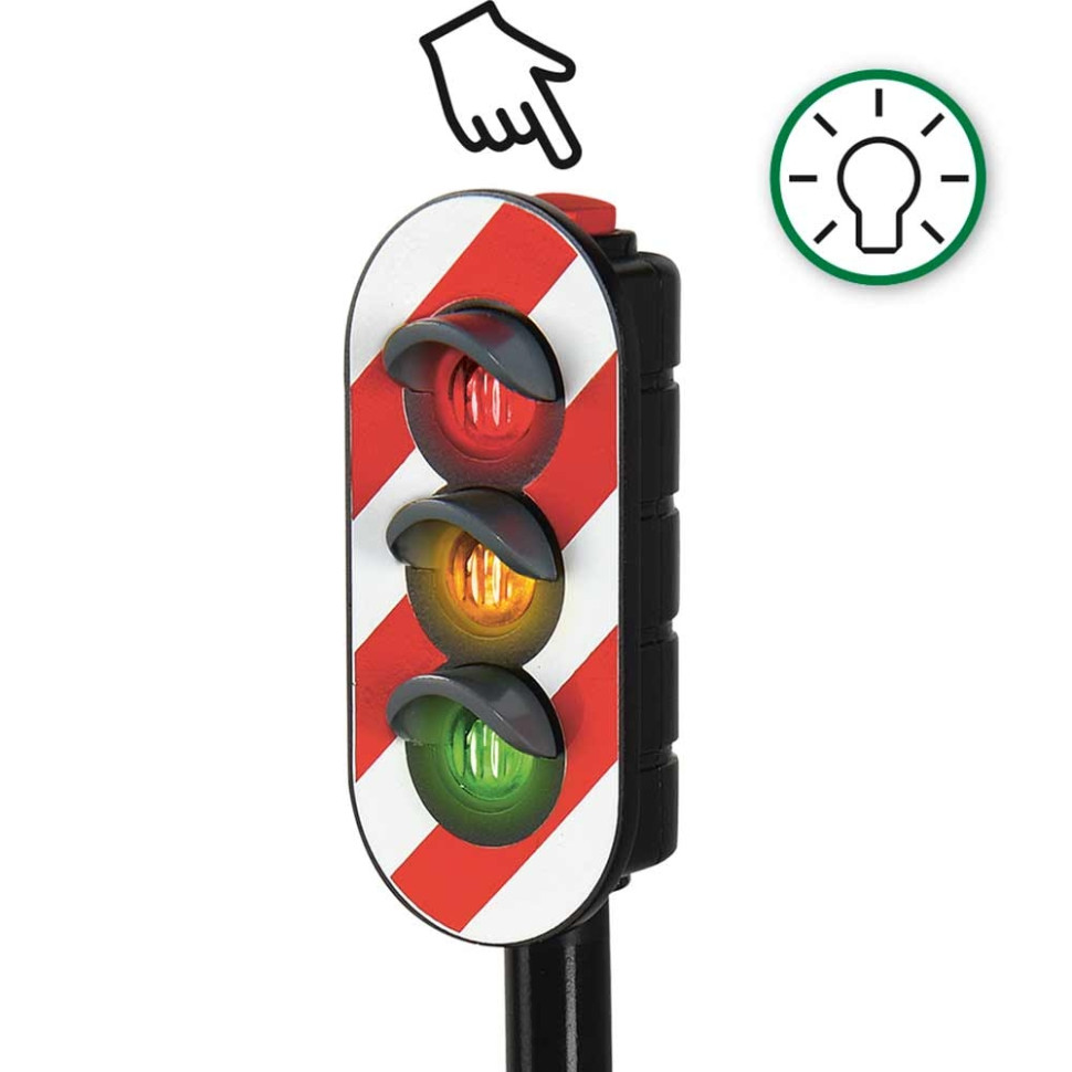 Светофор для детской железной дороги BRIO 33743-BR, пластик, свет