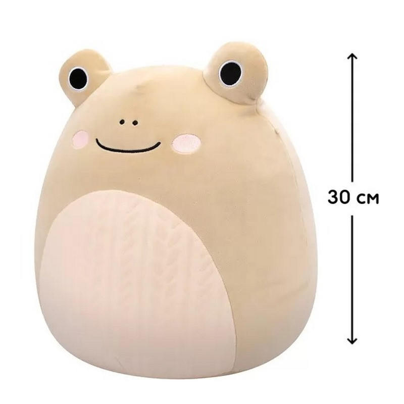 Мягкая игрушка ЖАБКА ДЕ ВИТТ Squishmallows SQCR06687, 30 см