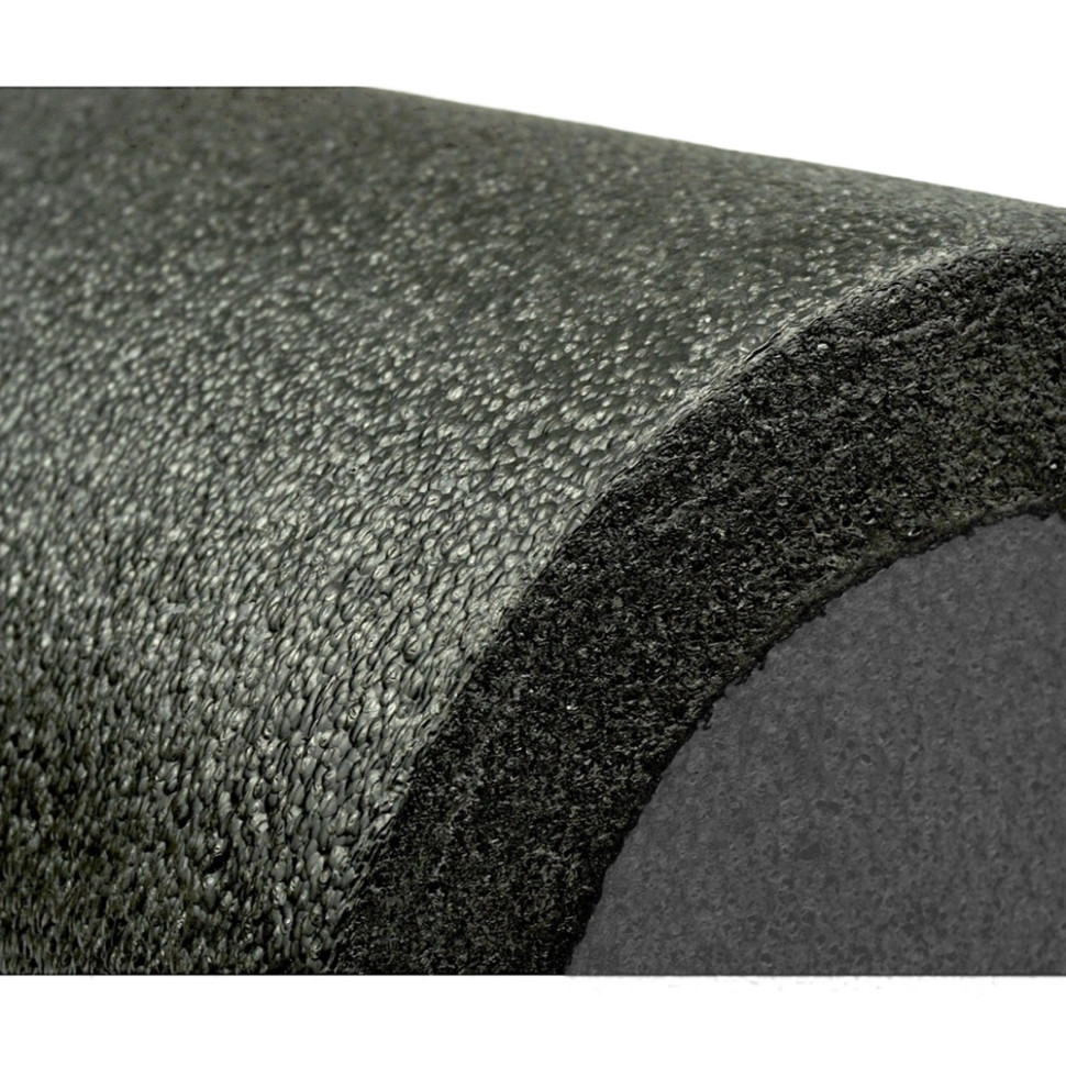 Массажный ролик (роллер) гладкий 4021 Fitness Roller PowerPlay PP_4021_Black_(30*15) 30x15 см