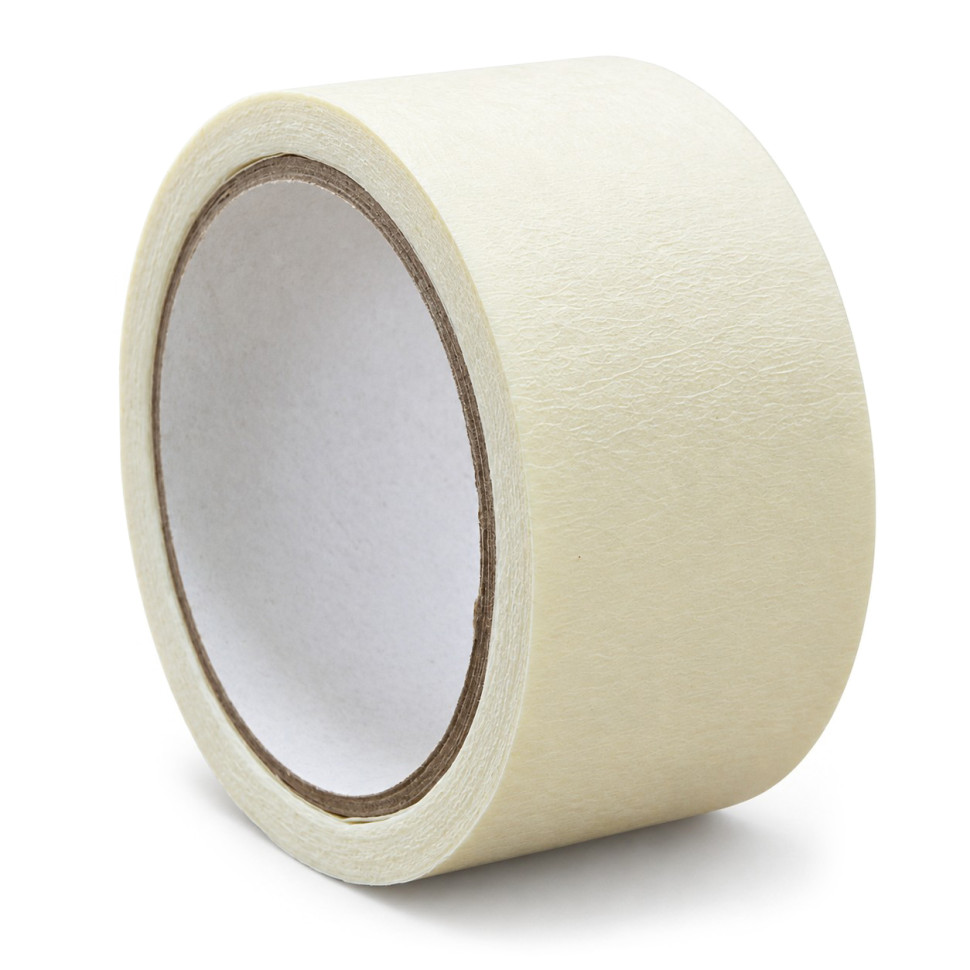 Скотч малярный белый Bambi M-TAPE-110 СТАНДАРТ 48 мм × 20 м, 110 мкм