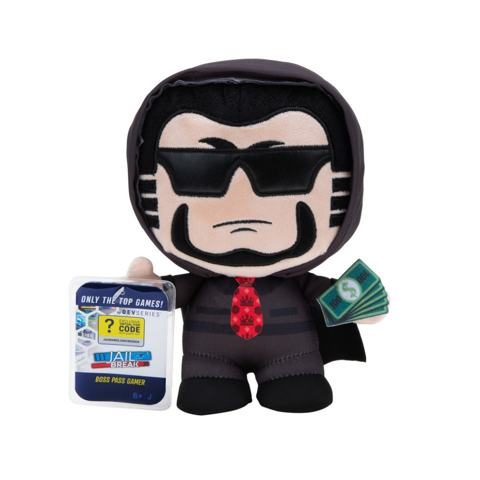 М'яка ігрaшка Collector Plush Jailbreak: Boss Pass Gamer DevSeries CRS0021