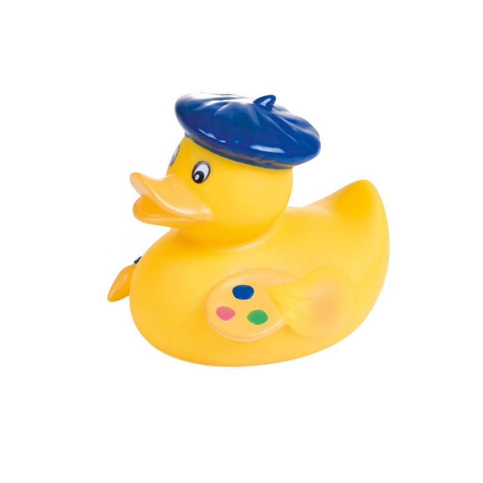 Игрушка для купания Утенок Художник Canpol babies 2/992_blu для детей от 0 месяцев